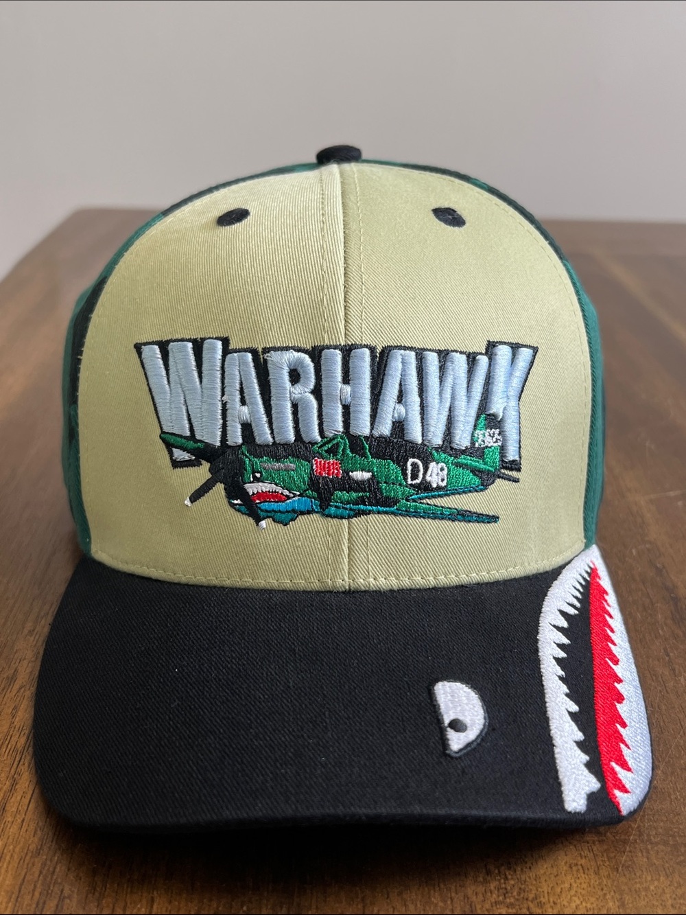 Warhawk Embroidered Commemorative Air Force Adjustable Adult Cap